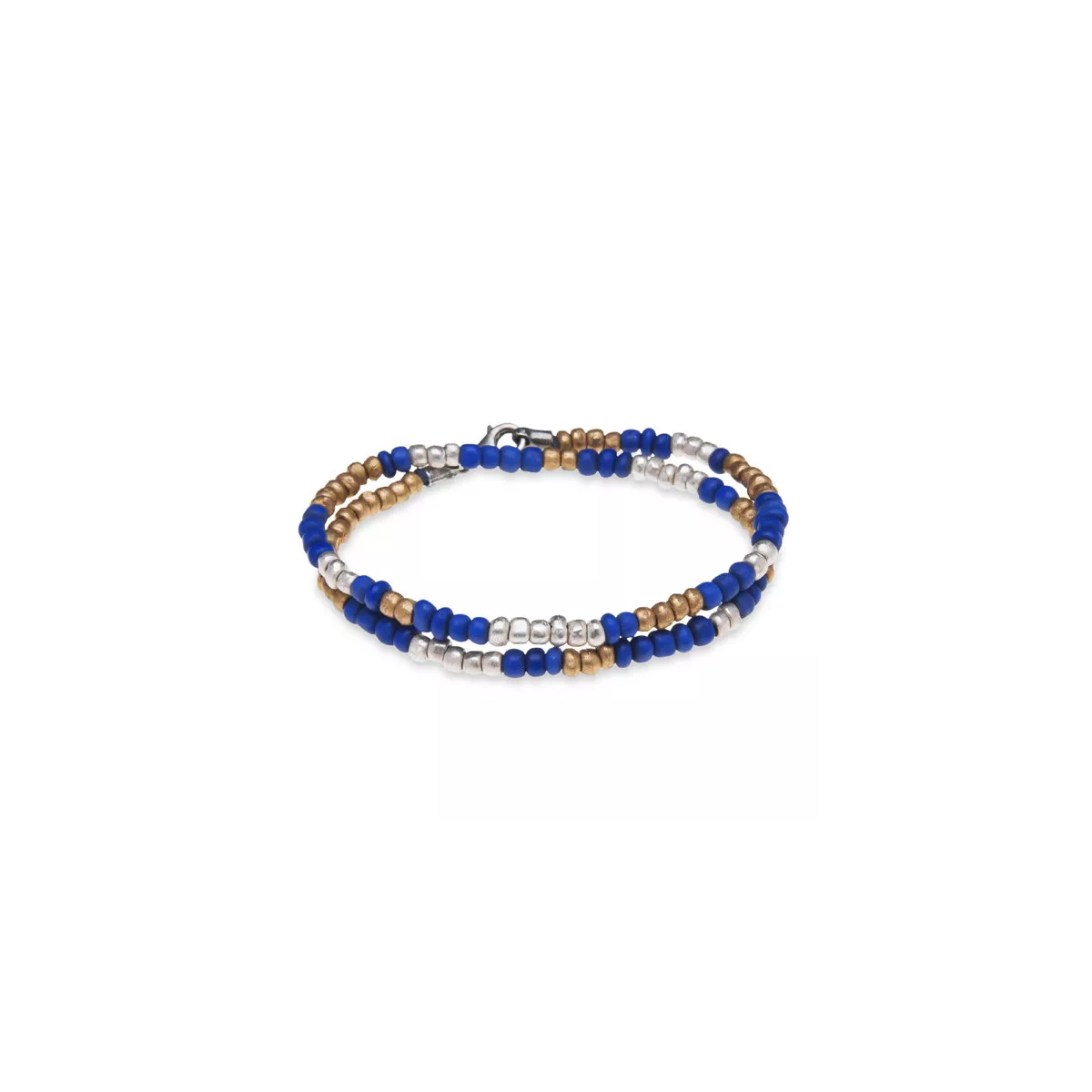 Pulsera Platadepalo plata bronce - CB43D