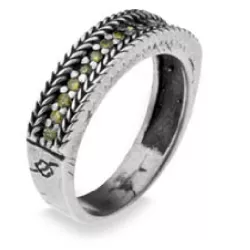 Anillo Platadepalo plata circon  - CR2C