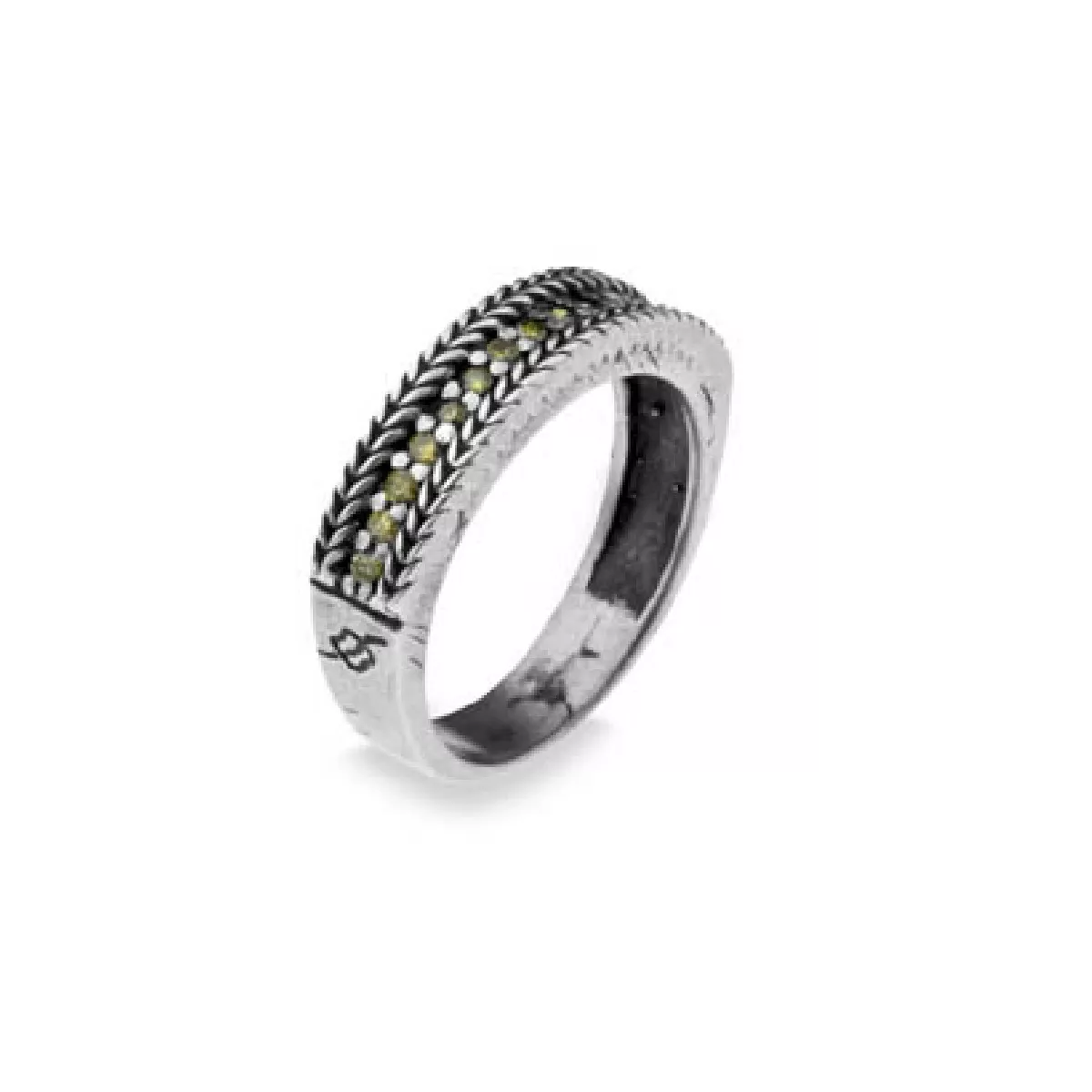 Anillo Platadepalo plata circon  - CR2C