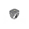 Anillo Platadepalo plata circon - CR36 Anillo Platadepalo plata circon - CR36