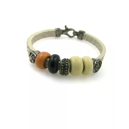 Polsera Platadepalo plata fusta os - L17B1