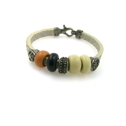 Polsera Platadepalo plata fusta os - L17B1