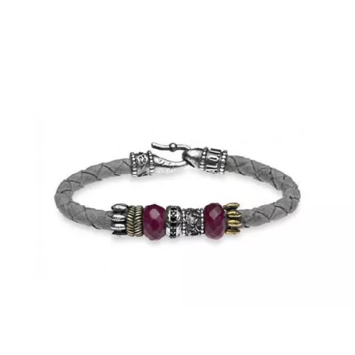 Polsera Platadepalo plata bronze zircon - L25G1