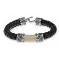 Pulsera Platadepalo plata hueso - L38D Pulsera Platadepalo plata hueso - L38D
