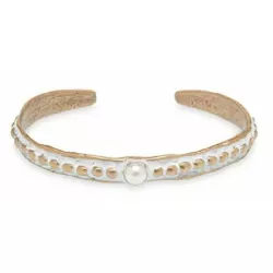 Pulsera Platadepalo bronze perla - TBF14B