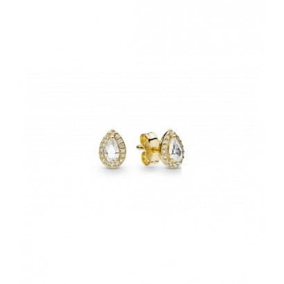 Arracades Pandora shine plata xapada zircon - 266252CZ