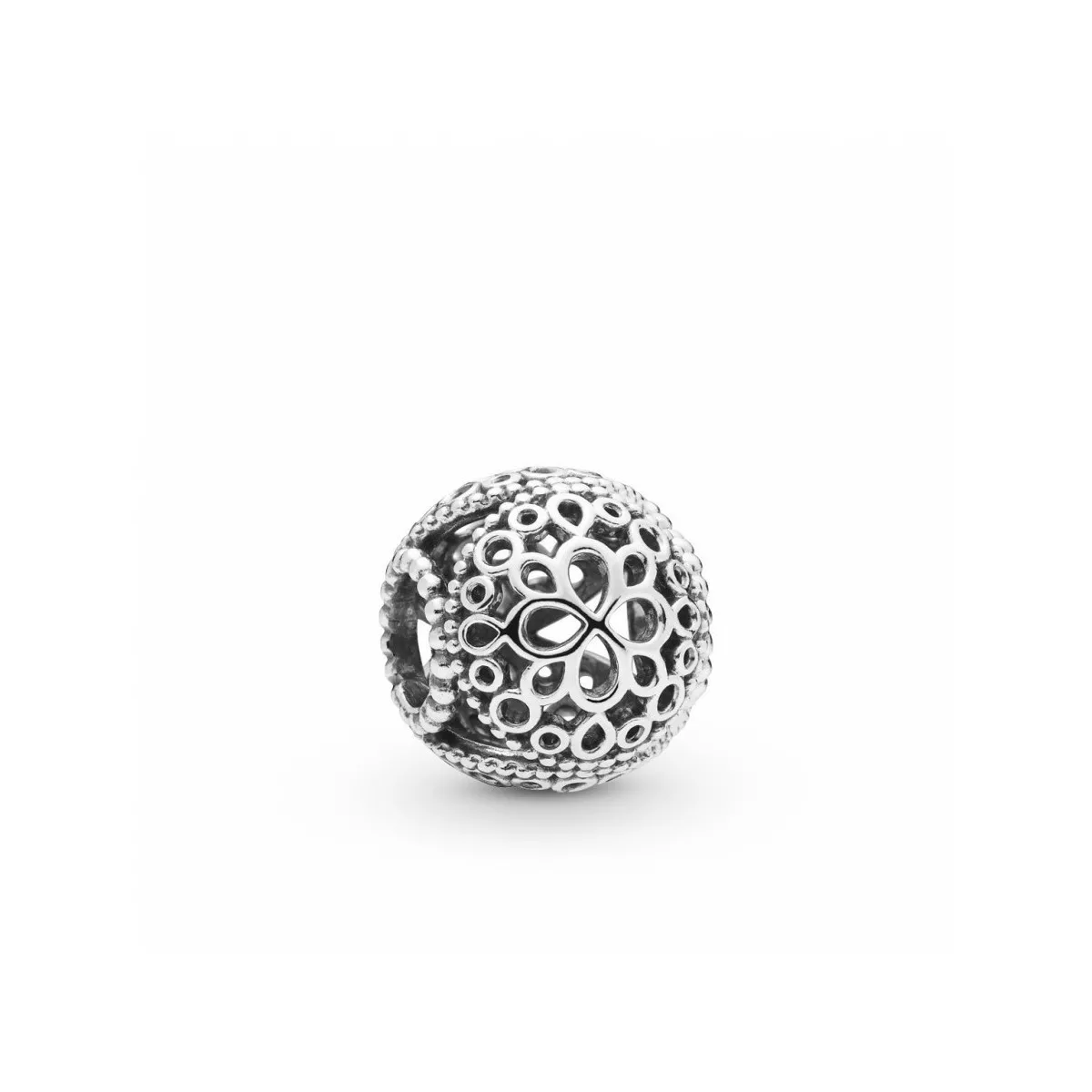 Charm Pandora plata flor  - 797853