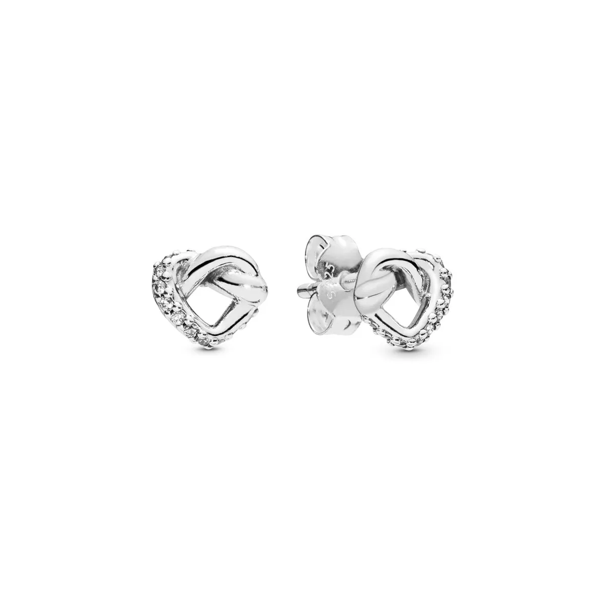 Pendientes Pandora plata corazon  - 298019CZ