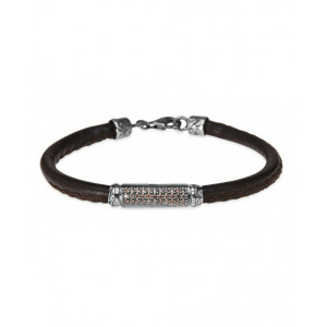 Pulsera Platadepalo plata circon - CB139B