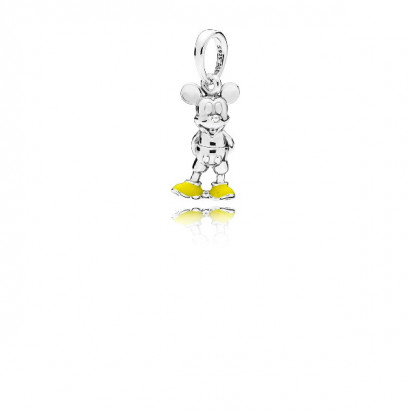 Penjoll plata pandora esmalt mickey - 397394EN06