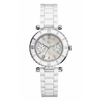 Reloj gc swiss señora ceramica blanca - 35003L1