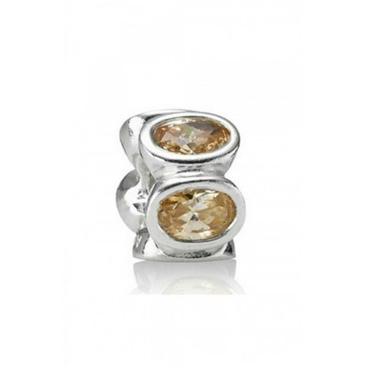 Charm plata zircon xampany - 790311CCZ