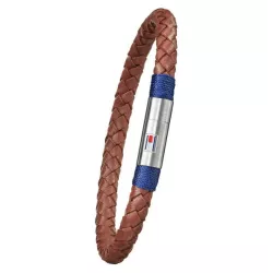 Pulsera Tommy Hilfiger cuero marrón - 2701068