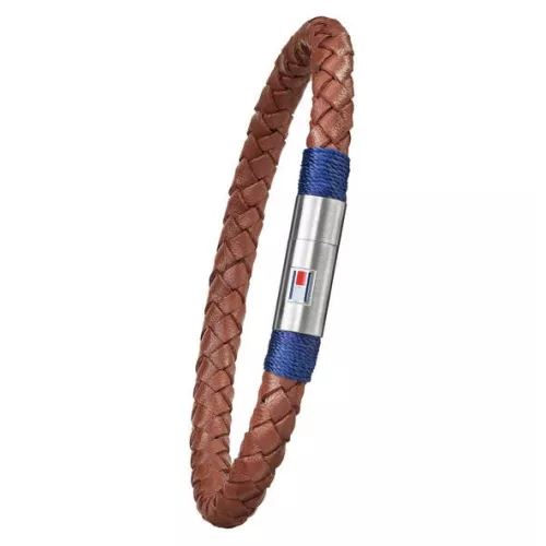Pulsera Tommy Hilfiger cuero marrón - 2701068