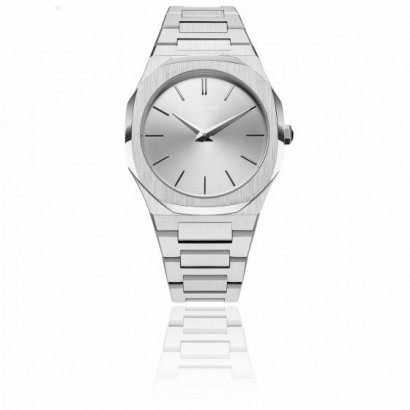 Reloj D1 Milano ultra thin 38mm acero - A-UTBL01