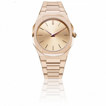 Reloj D1 Milano ultra thin 38mm acero rose - A-UTBL02