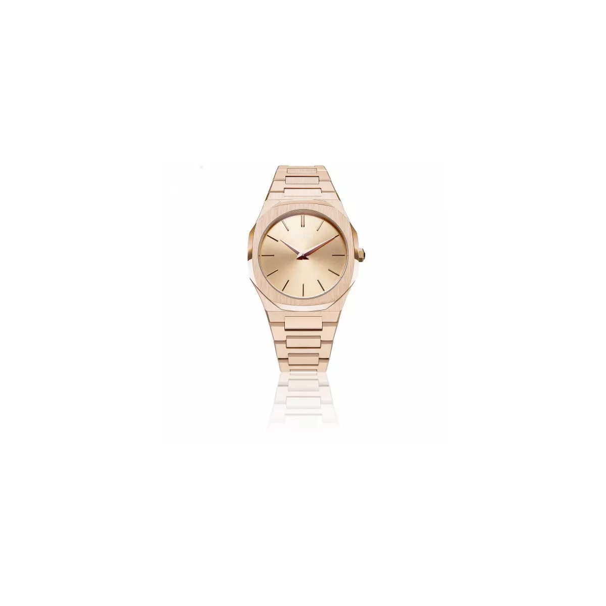 Reloj D1 Milano ultra thin 38mm acero rose - A-UTBL02