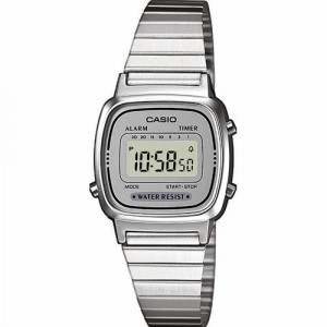 Reloj Casio 24mm cadena acero - LA670WEA-7EF