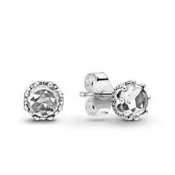 Pendientes Pandora plata circon  - 298311CZ