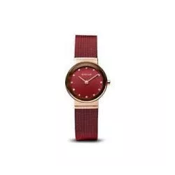 Reloj Bering Classic ip rose y acero rojo - 10126-363