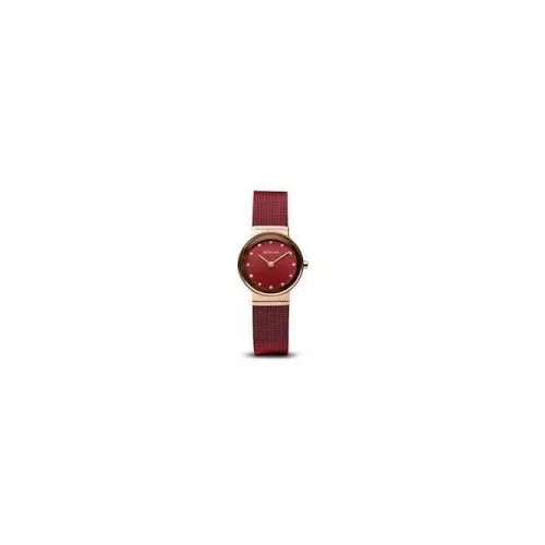 Reloj Bering Classic ip rose y acero rojo - 10126-363