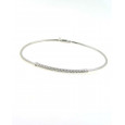 Polsera or blanc 18klts i brill-0.26k - V-3185/PU Polsera or blanc 18klts i brill-0.26k - V-3185/PU