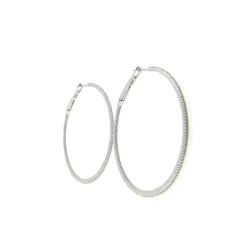 Pendientes oro blanco 18kltes brillantes - P-21693