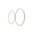 Pendientes oro blanco 18kltes brillantes - P-21693