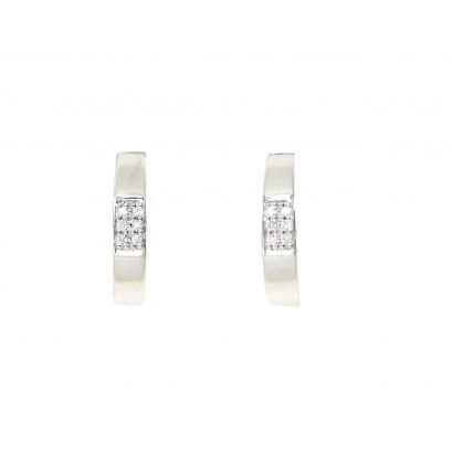 Arracades or blanc brillants 0,06k - BR2231P