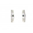 Pendientes oro blanco brillantes 0,15k - BR2234P