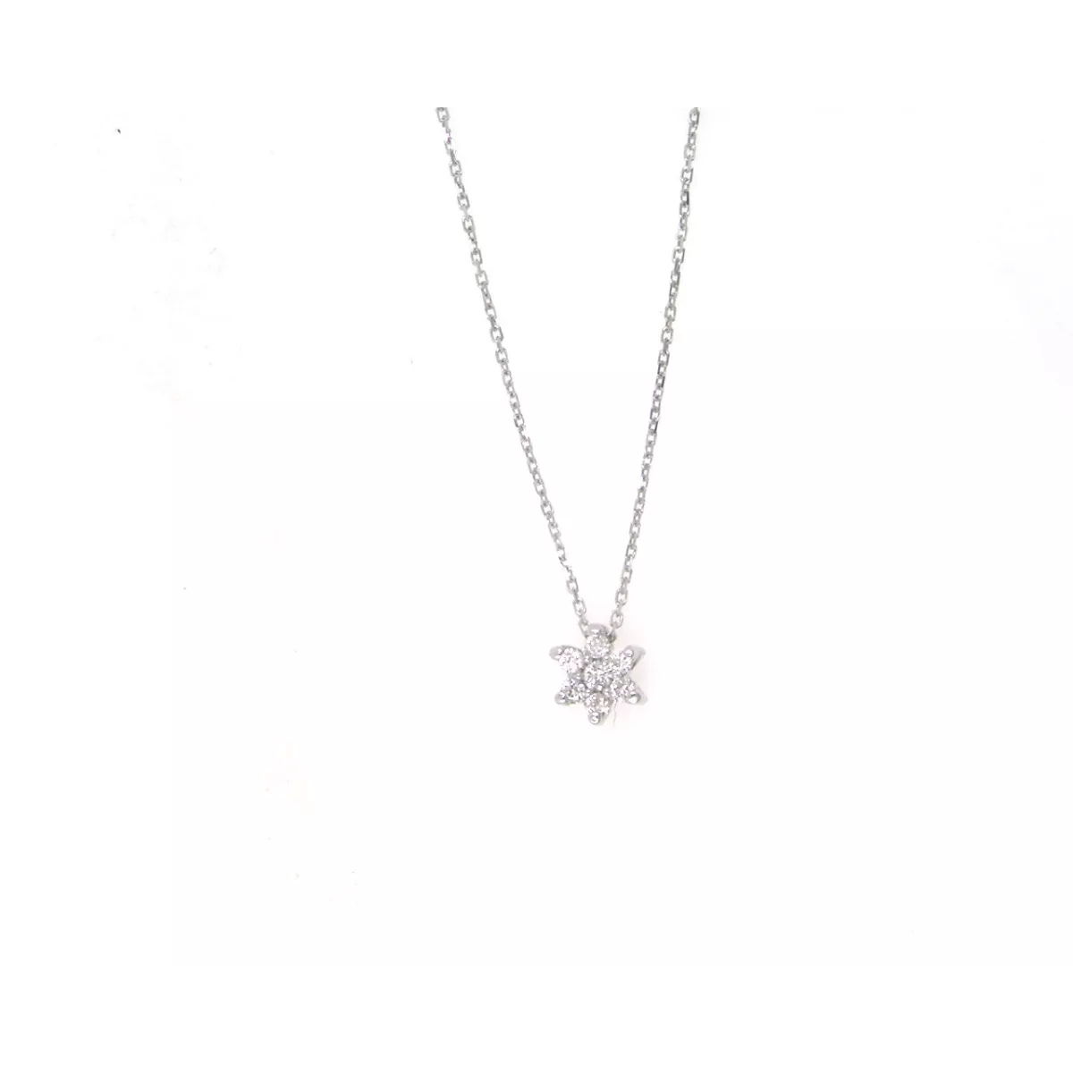 Penjoll or blanc i brillants 0,09k - BR1983-1C