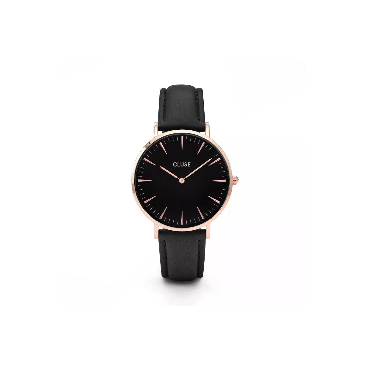 Reloj La Boheme 38mm rose correa piel negra - CW0101201011