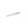 Anillo oro blanco 18 quilates diamantes talla brillante 0.14 k - BS3M Anillo oro blanco 18 quilates diamantes talla brillante 0.14 k - BS3M