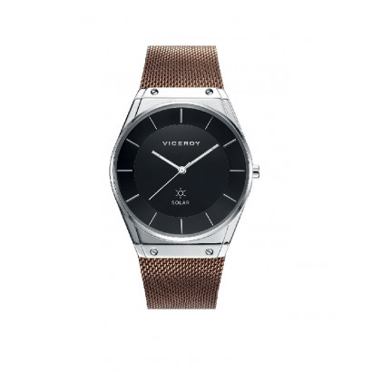 Rellotge viceroy 40mm esf.gris cadena ester- solar - 42321-57