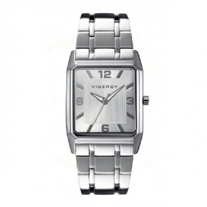 Rellotge viceroy quadrat cadena acer - 47735-05