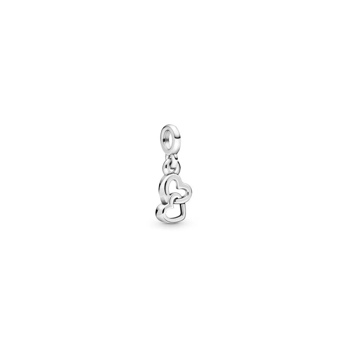 Charm Pandora Me dos cors plata - 798380