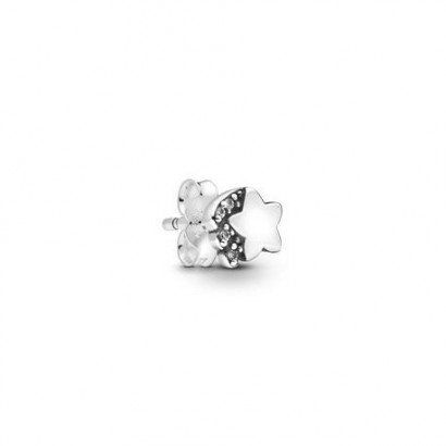 Arracada Pandora Me estrella plata zircon - 298549C01
