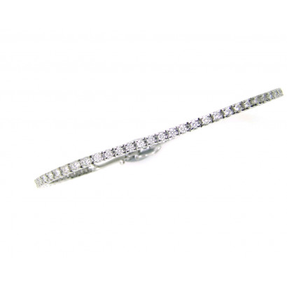 Polsera riviere or blanc 18klts 1.65klts - V-2272/PU/2