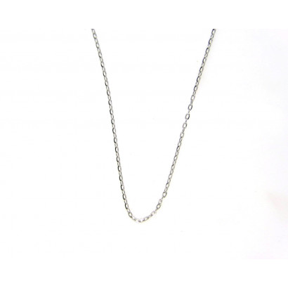 Cadena oro blanco 18k 1.58gr 40cm - M-2410035L40