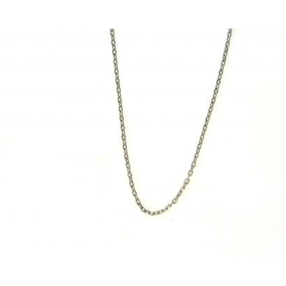 Cadena oro blanco 18k Fl 1.84gr 45cm - M-2218030L45