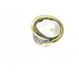 Anell G.Styliano plata or i perla - ASP712