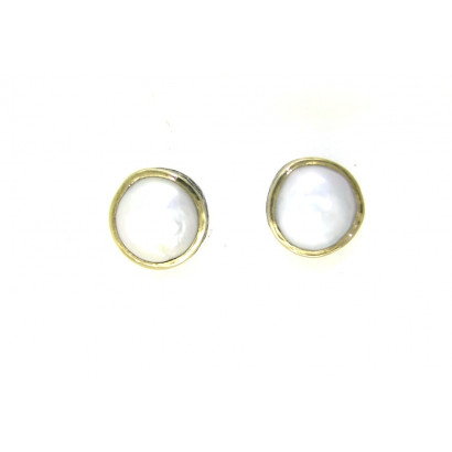 Arracades G.Styliano plata or perla - T.688G
