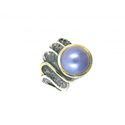 Anell G.Styliano plata or perla - ASP768