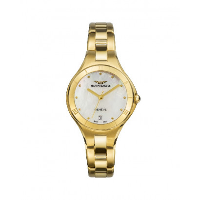 Reloj Sandoz ip chapado 50m  - 81370-97
