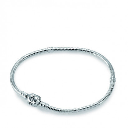 Pulsera plata 23cm. - 590702HV