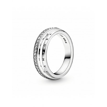 Anillo Pandora plata circon - 199040C01