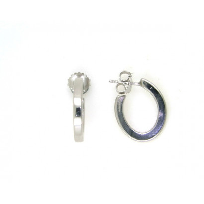 Arracades Eleka Oslo plata rodiada - PD10552-ROD