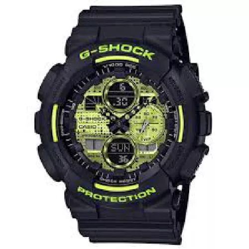 Reloj Casio G-Shock caucho negro - GA-140DC-1ER