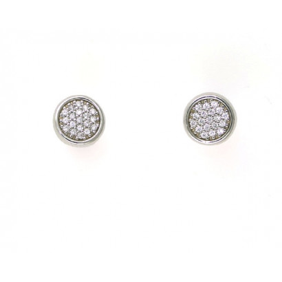 Arracades or blanc zircon - M-2133018BP