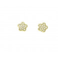 Arracades or groc zircon flor - M-620892 Arracades or groc zircon flor - M-620892